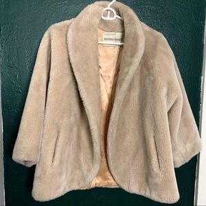 Vintage faux fur coat